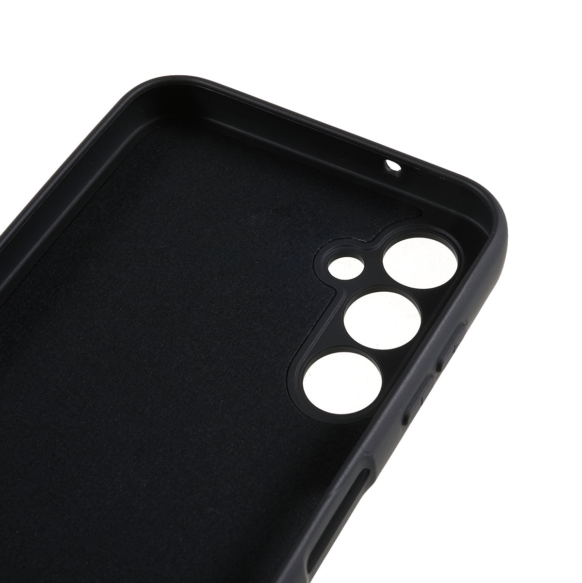 For Samsung Galaxy A16 5G / A16 4G Case Arc Edge 2.0mm TPU Protective Phone Cover - Black