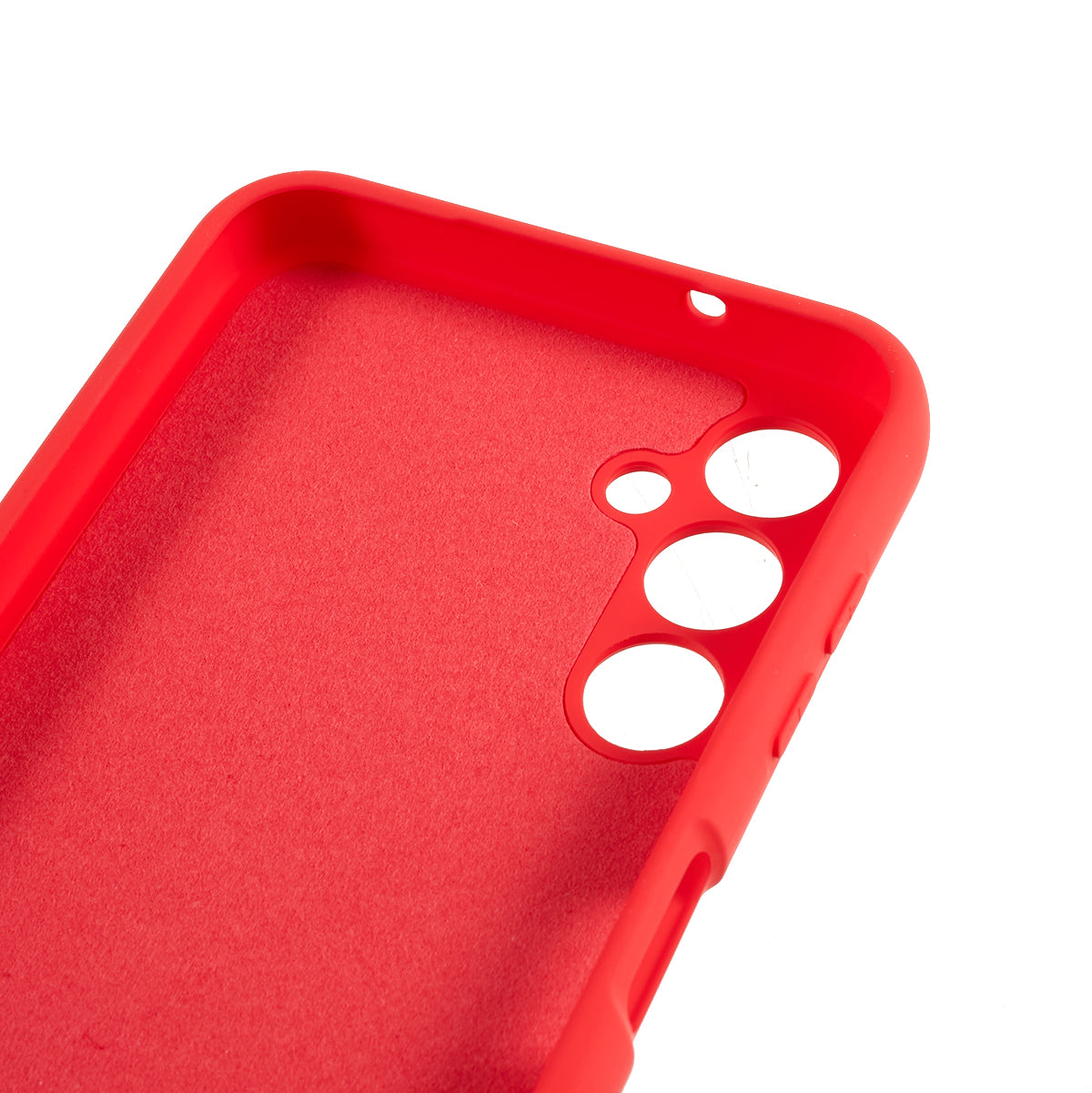 For Samsung Galaxy A16 5G / A16 4G Case Arc Edge 2.0mm TPU Protective Phone Cover - Red