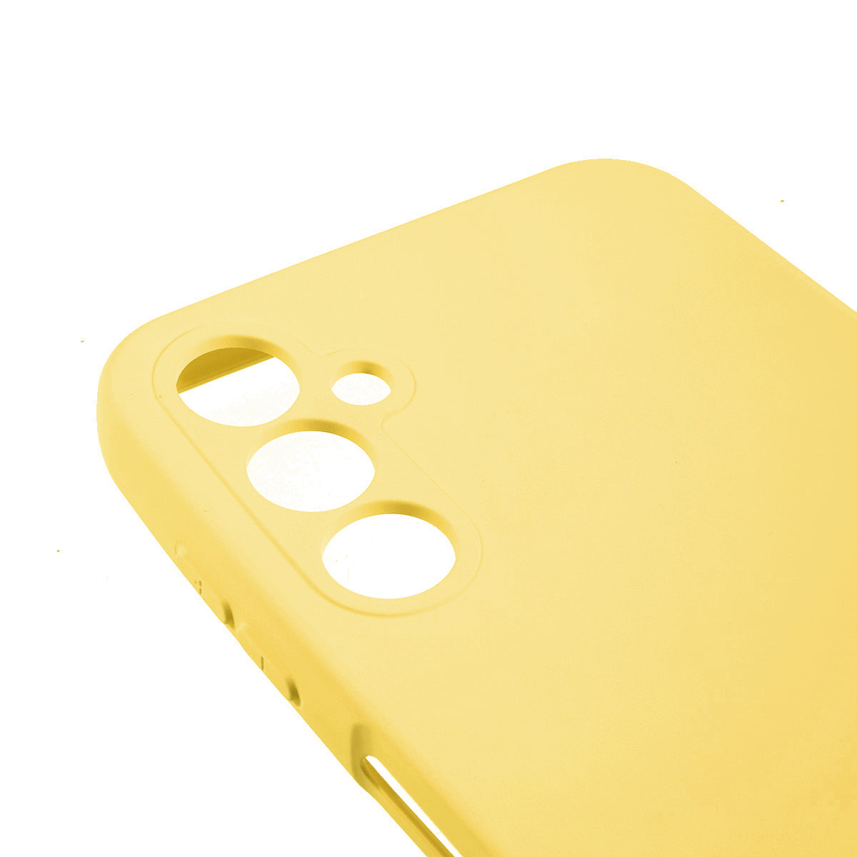 For Samsung Galaxy A16 5G / A16 4G Case Arc Edge 2.0mm TPU Protective Phone Cover - Yellow
