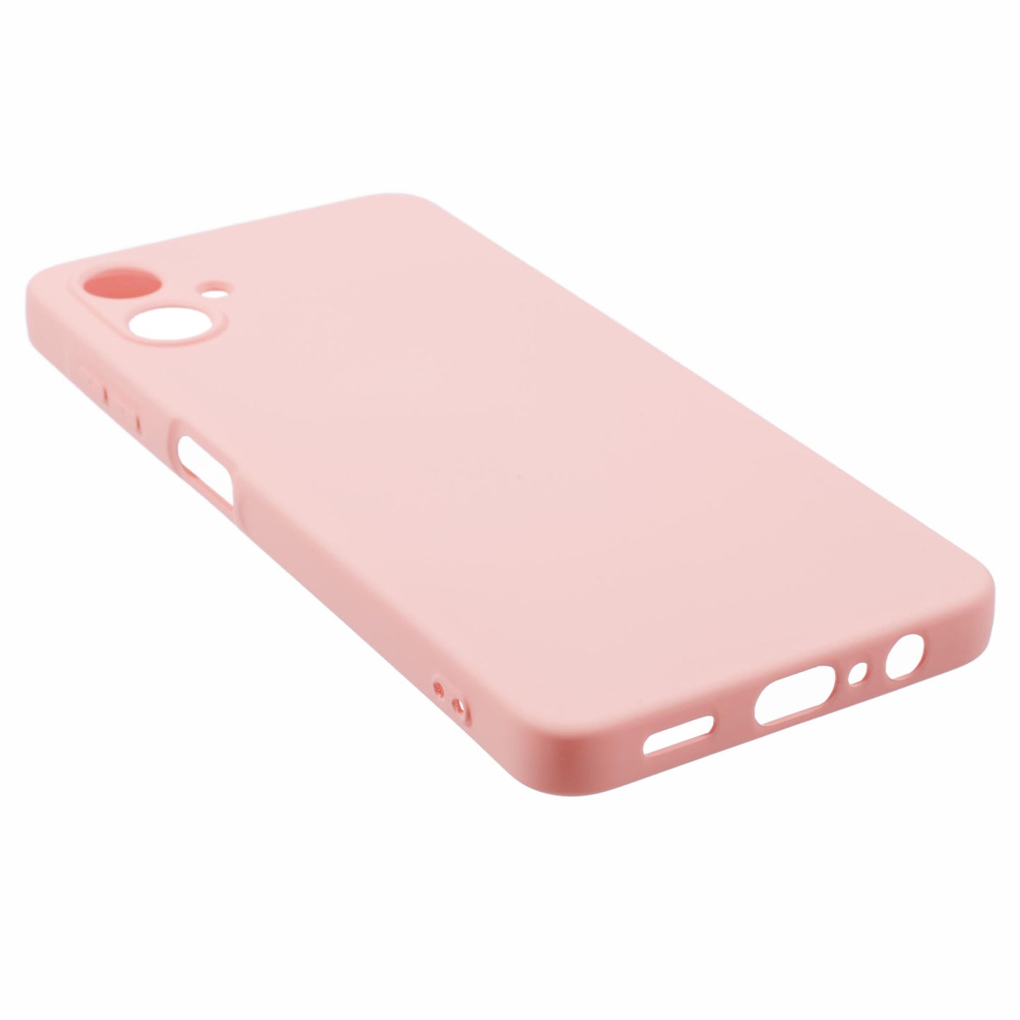 For Samsung Galaxy A06 Case Arc Edge 2.0mm TPU Protective Phone Cover - Pink
