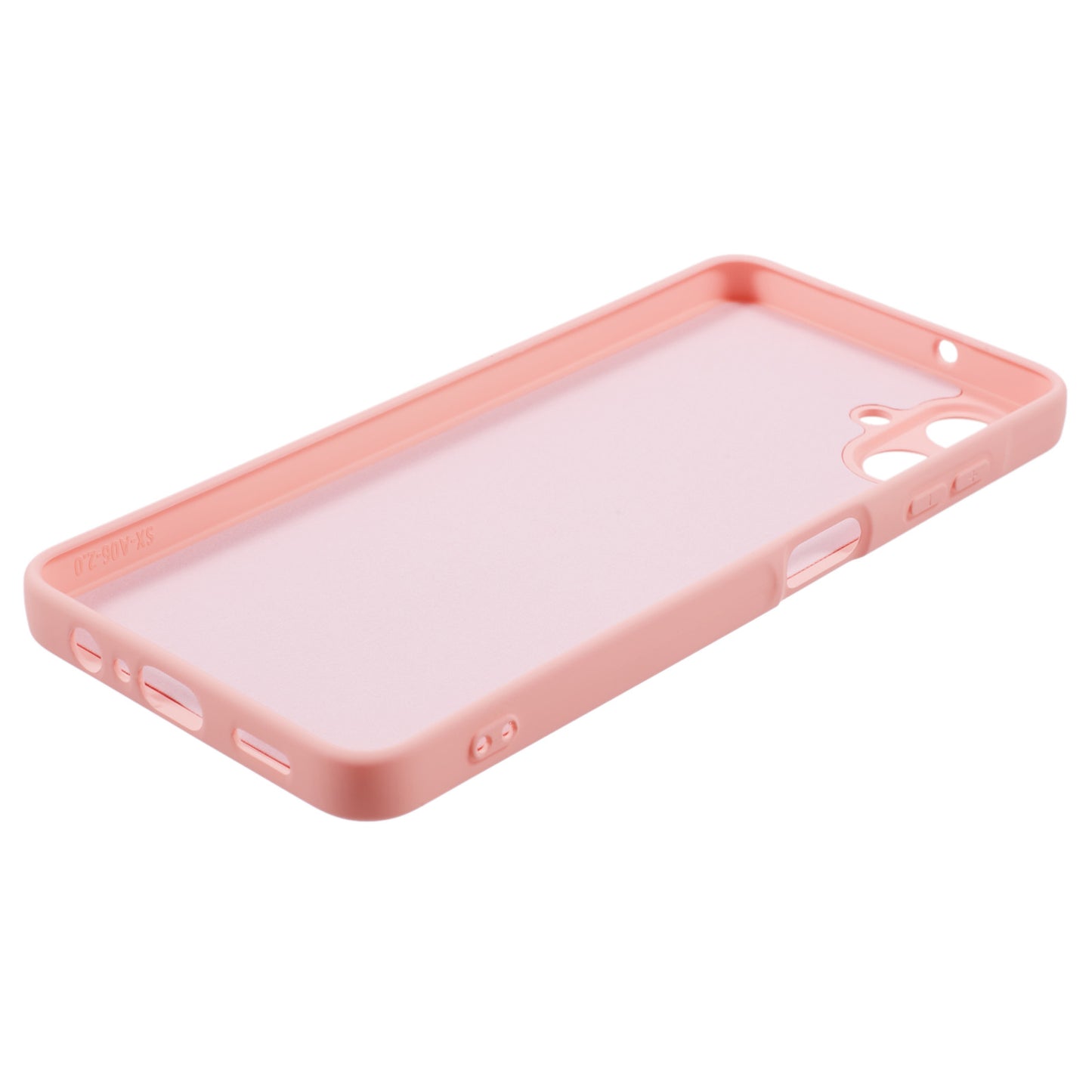 For Samsung Galaxy A06 Case Arc Edge 2.0mm TPU Protective Phone Cover - Pink