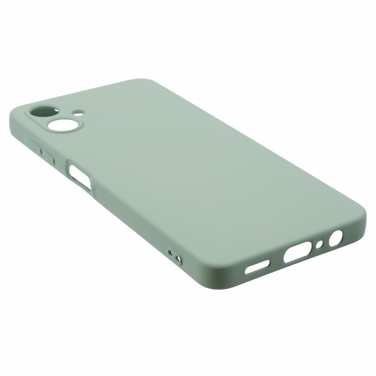 For Samsung Galaxy A06 Case Arc Edge 2.0mm TPU Protective Phone Cover - Green