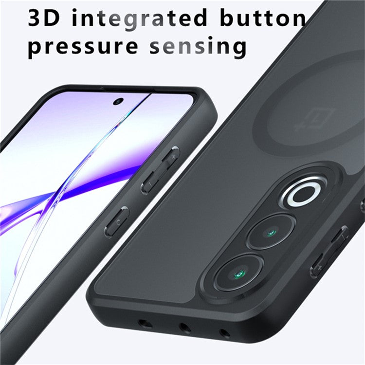 For OnePlus Ace 3V 5G Case Compatible with MagSafe TPU+PC Matte Phone Cover