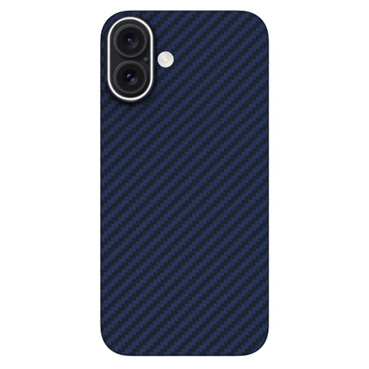 KZDOO For iPhone 16 Case Anti-Scratch Phone Cover Kevlar Aramid Fiber Made - Purple