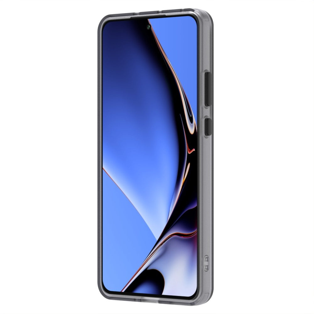 Candy Series For Oppo K12 / OnePlus Nord CE4 5G Case Compatible with MagSafe PC+TPU+PET Anti-Drop Phone Cover - Black