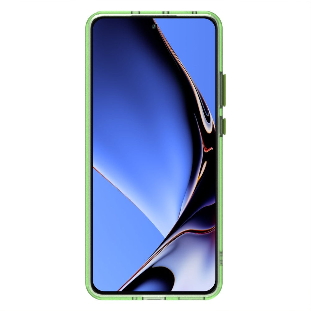 Candy Series For Oppo K12 / OnePlus Nord CE4 5G Case Compatible with MagSafe PC+TPU+PET Anti-Drop Phone Cover - Green