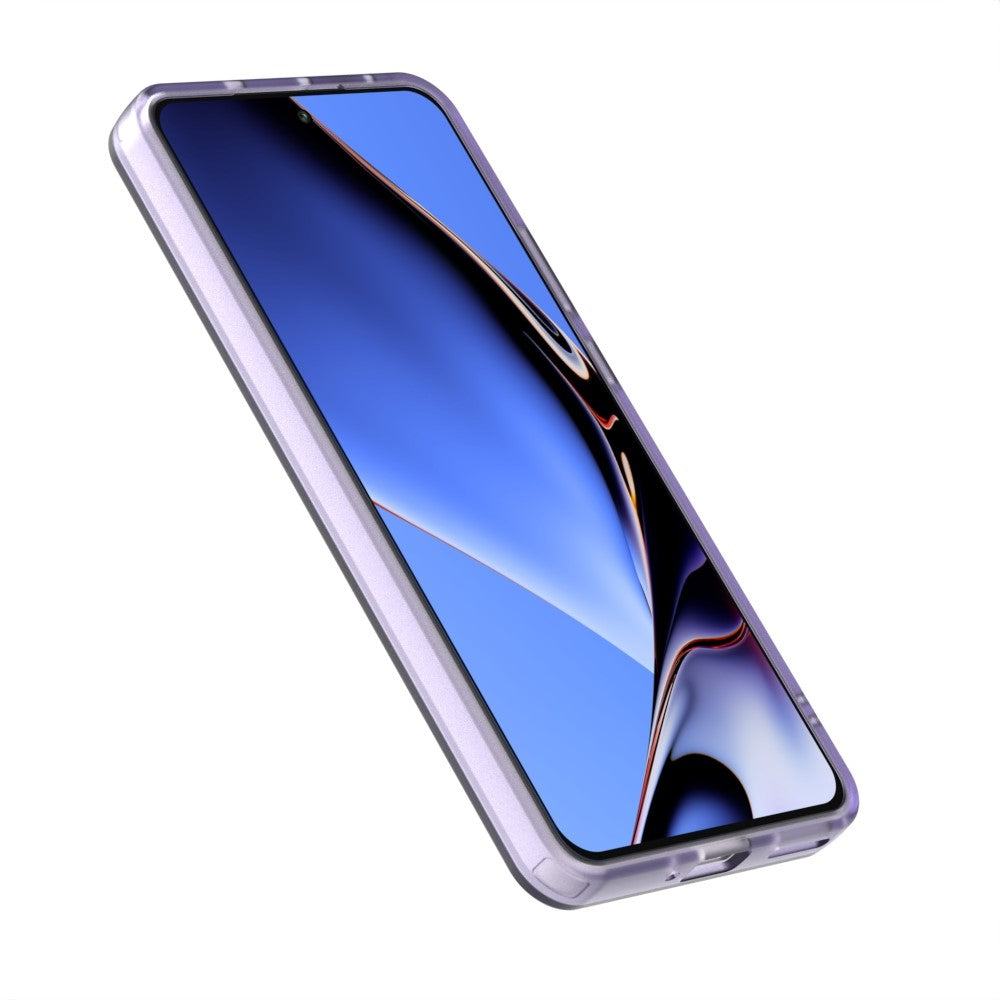 Candy Series For Oppo K12 / OnePlus Nord CE4 5G Case Compatible with MagSafe PC+TPU+PET Anti-Drop Phone Cover - Purple