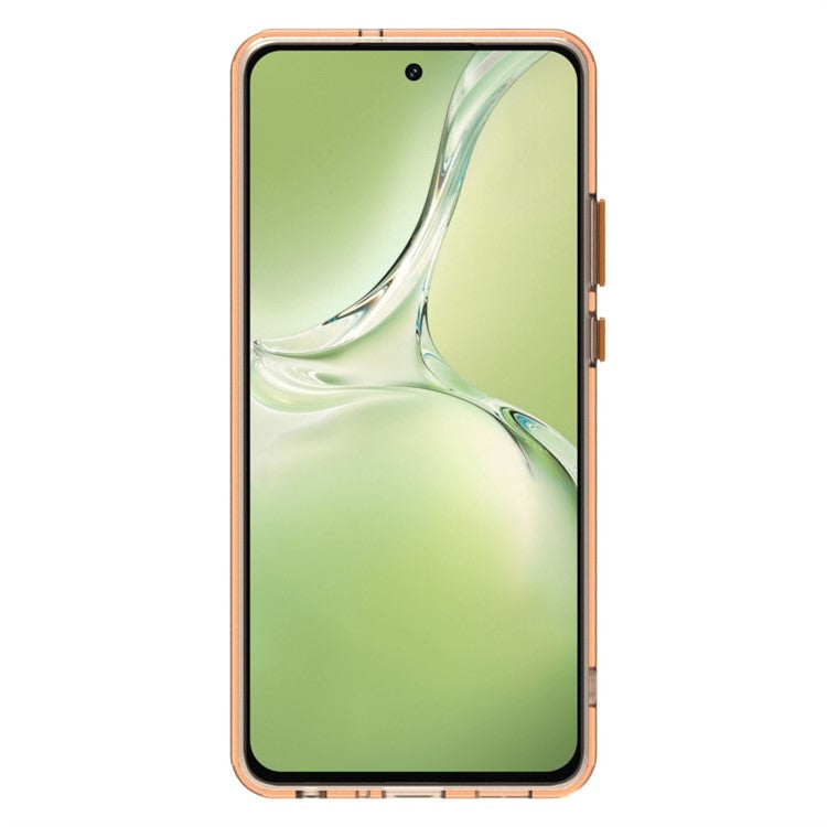 Candy Series For OnePlus Nord CE4 Lite 5G / Oppo K12x 5G (China) Case Compatible with MagSafe PC+TPU+PET Anti-Drop Phone Cover - Orange