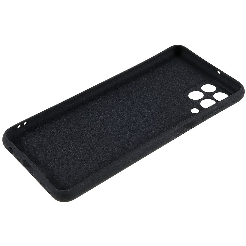 For Samsung Galaxy M33 5G (Global Version) Soft TPU Phone Cover Double-Sided Matte Anti-scratch Back Case - Black