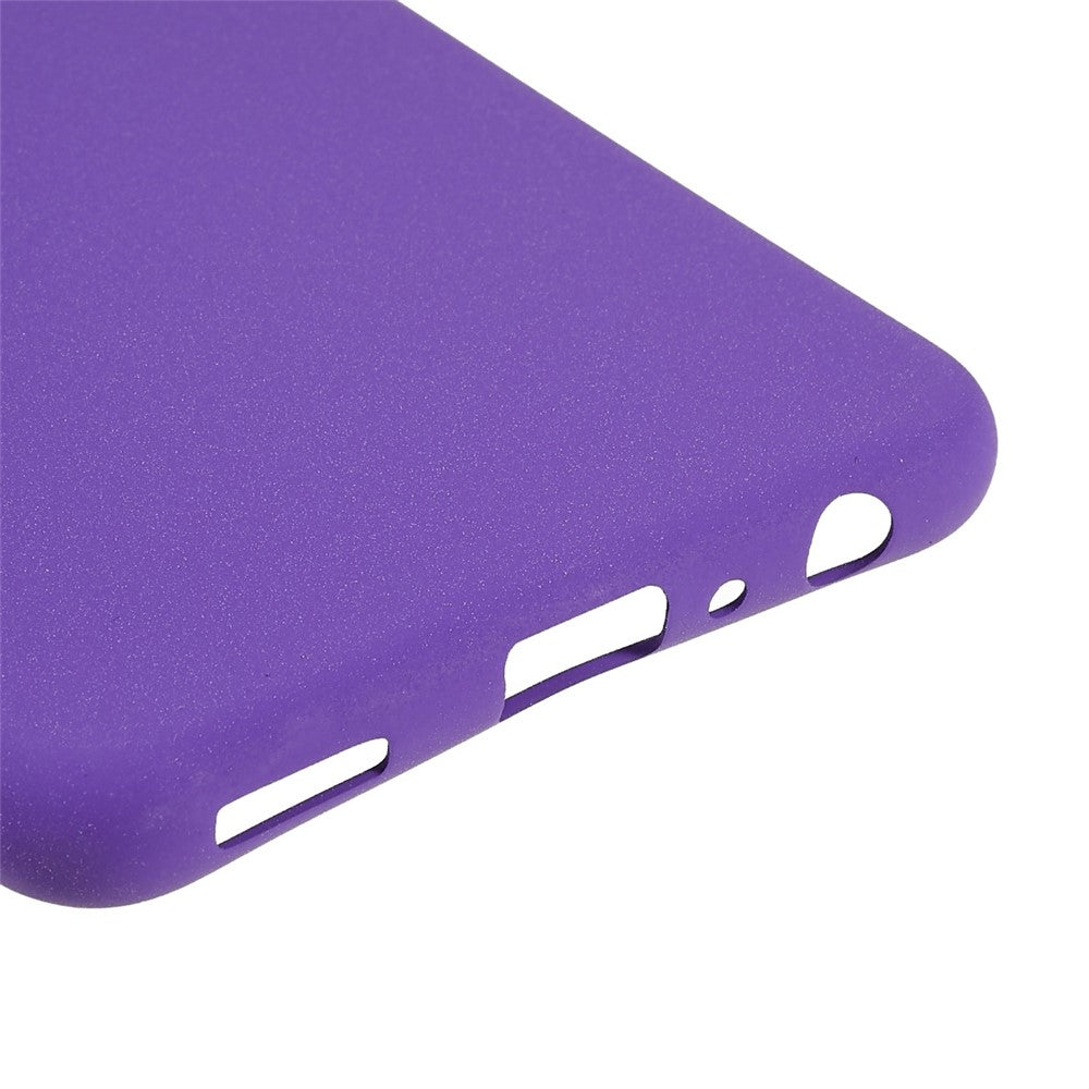 For Samsung Galaxy M33 5G (Global Version) Soft TPU Phone Cover Double-Sided Matte Anti-scratch Back Case - Purple
