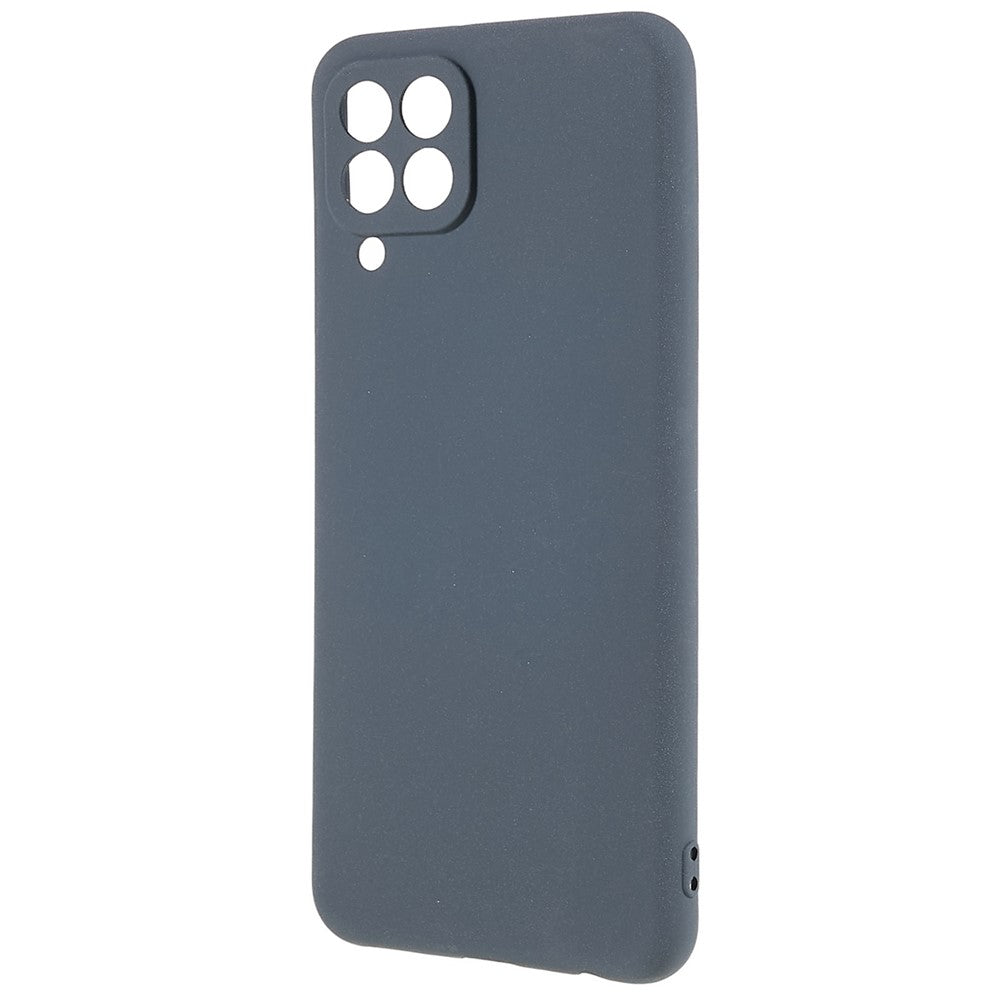 For Samsung Galaxy M33 5G (Global Version) Soft TPU Phone Cover Double-Sided Matte Anti-scratch Back Case - Grey