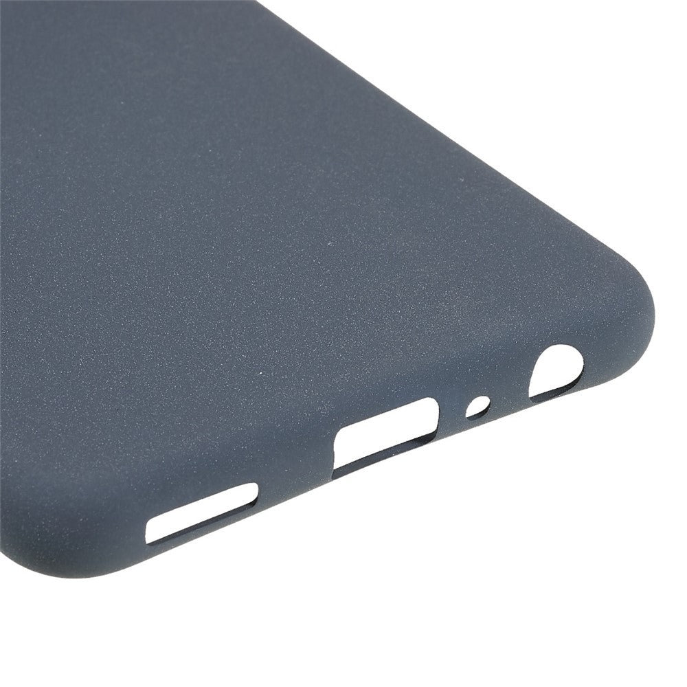 For Samsung Galaxy M33 5G (Global Version) Soft TPU Phone Cover Double-Sided Matte Anti-scratch Back Case - Grey