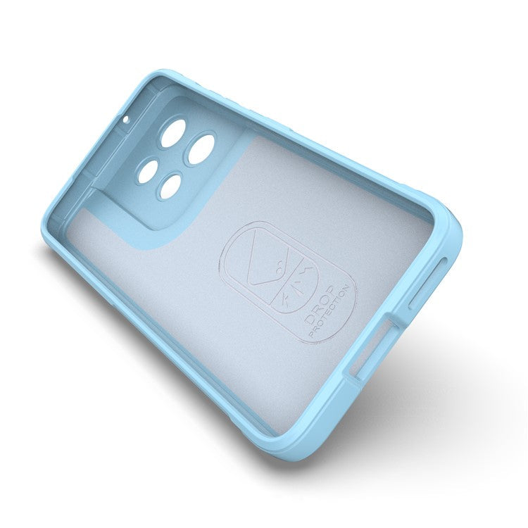For Motorola Edge 50 Neo 5G / Moto S50 5G / Thinkphone 25 5G Case Anti-Drop Soft TPU Rugged Phone Back Cover - Baby Blue