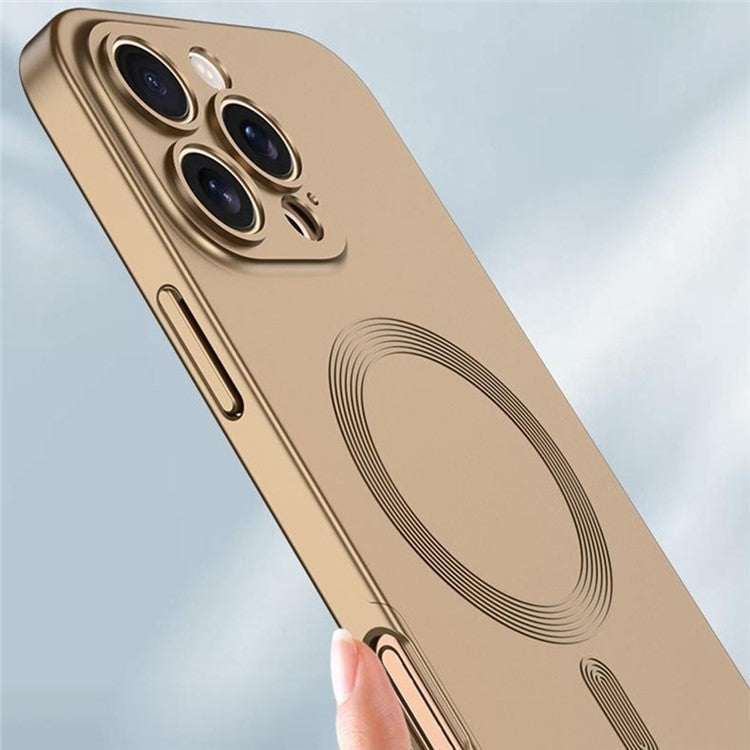 GKK For iPhone 16 Pro Case Compatible with MagSafe Full Protection Hard PC Phone Cover - Grey