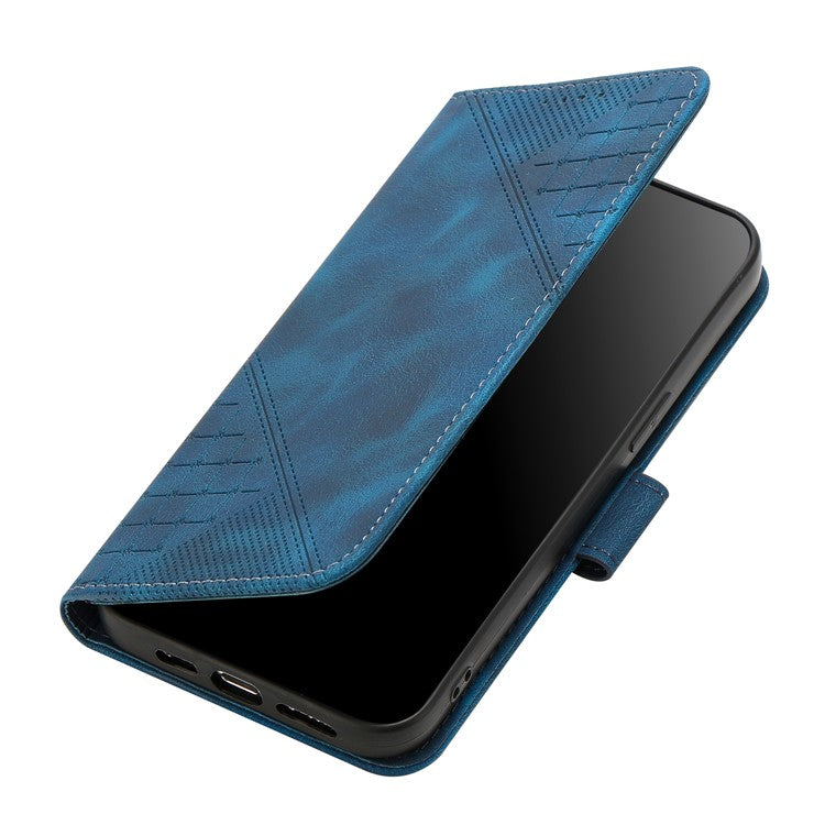 YX0080 For Infinix Hot 50 5G Case Butterfly Imprint Leather Wallet Phone Cover - Sapphire