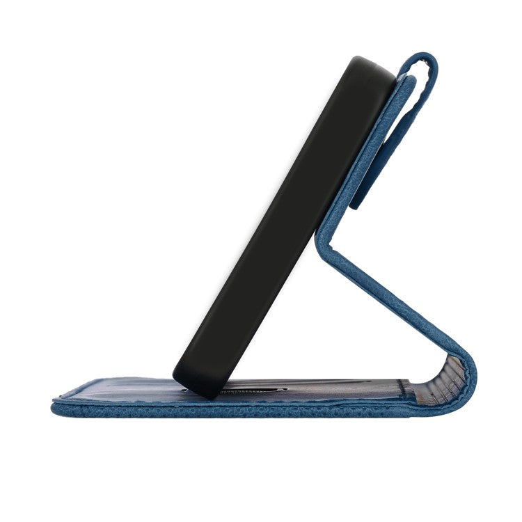 YX0080 For Infinix Hot 50 5G Case Butterfly Imprint Leather Wallet Phone Cover - Sapphire