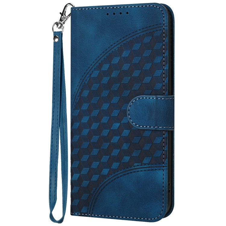 YX0060 For Infinix Zero 40 4G / 5G Case Elephant Head Pattern Leather Phone Cover - Sapphire