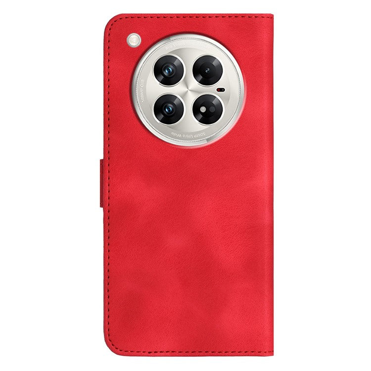 YX0030 For Infinix Zero 40 4G / 5G Case Leather Phone Cover Wallet Stand Design - Red