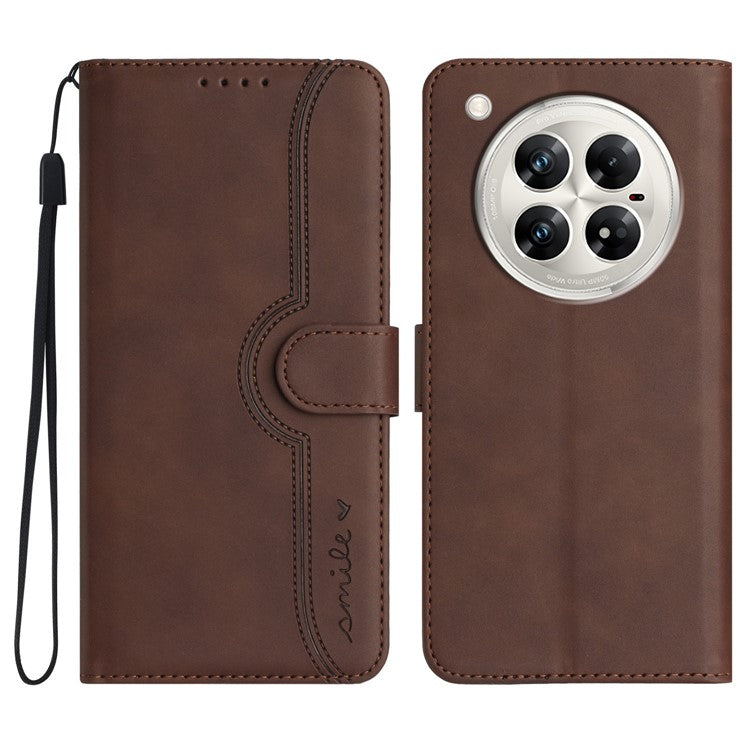 YX0030 For Infinix Zero 40 4G / 5G Case Leather Phone Cover Wallet Stand Design - Coffee