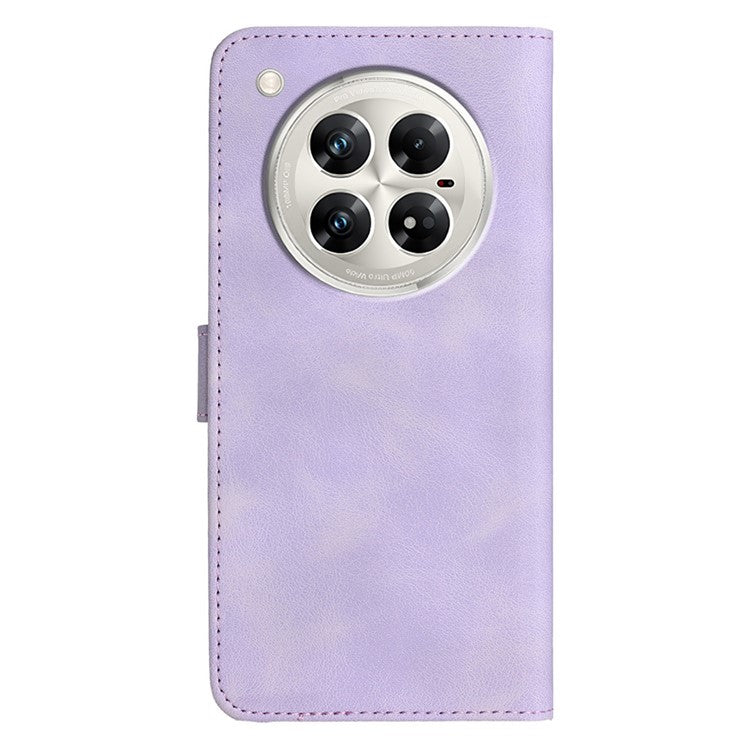 YX0030 For Infinix Zero 40 4G / 5G Case Leather Phone Cover Wallet Stand Design - Light Purple