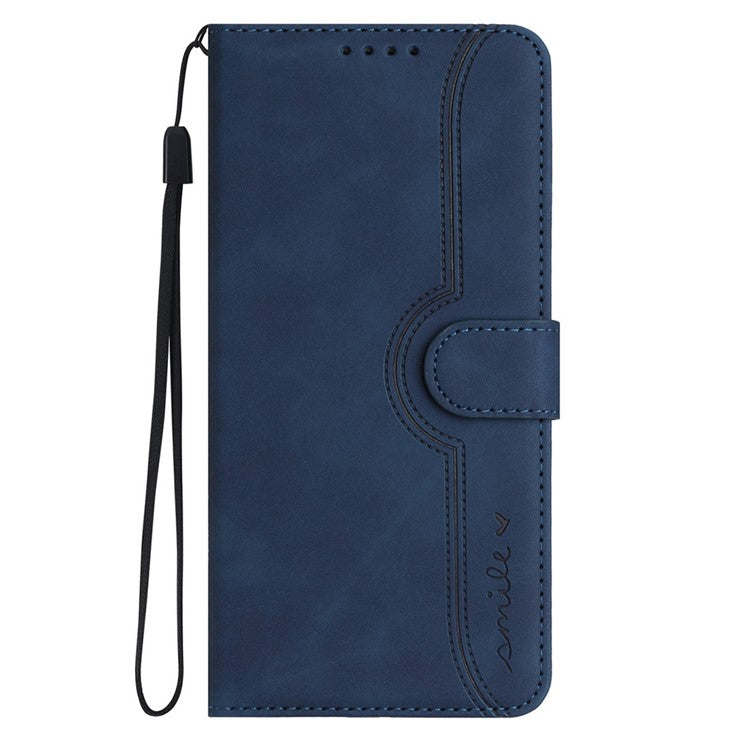 YX0030 For Infinix Hot 50 4G Case Leather Phone Cover Wallet Stand Design - Sapphire