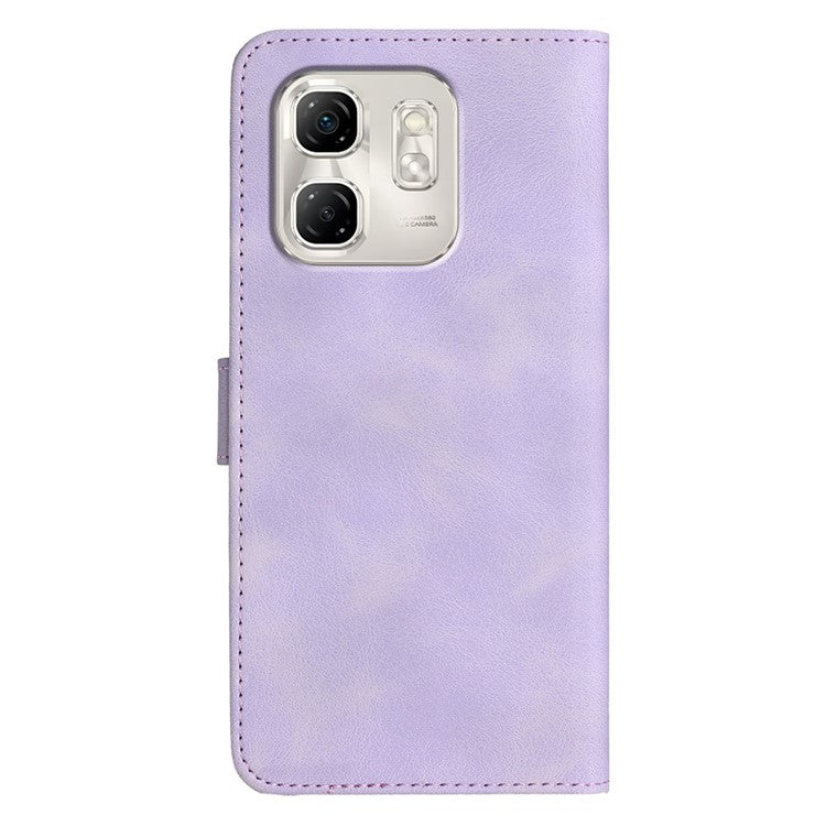 YX0030 For Infinix Hot 50i 5G / Smart 9 4G Case Leather Phone Cover Wallet Stand Design - Light Purple