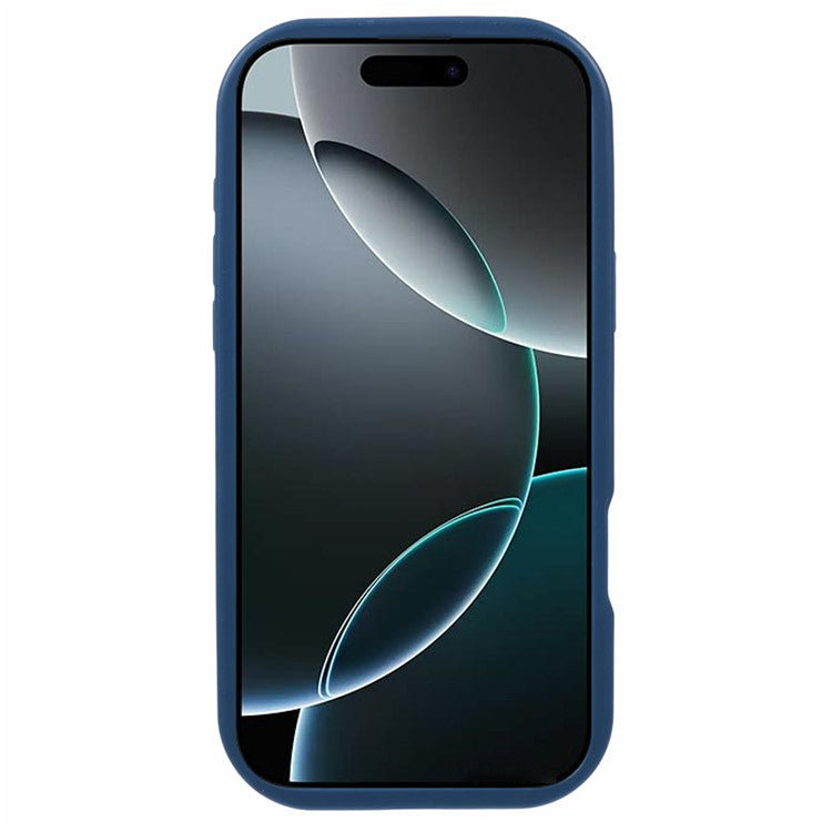 For iPhone 16 Pro Case Compatible with MagSafe Cell Phone Cover with Lens Cover Kickstand - Sapphire