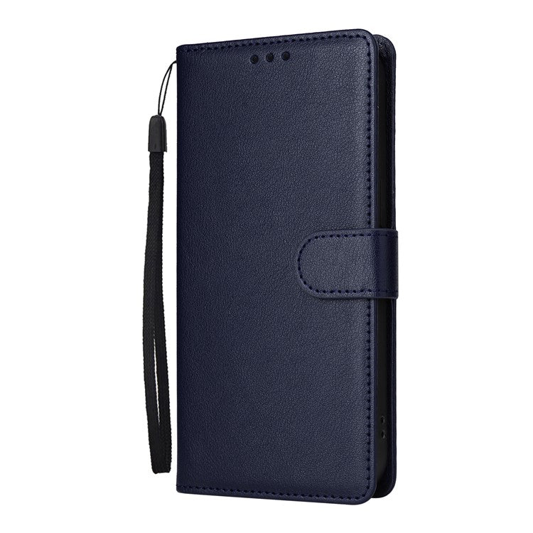 For Infinix Smart 8 4G Case Wallet Stand View PU Leather Phone Cover - Blue