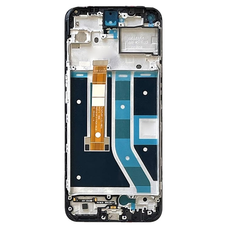 For OnePlus Nord N100 Grade C LCD Screen and Digitizer Assembly + Frame Replacement Part (without Logo) - Black