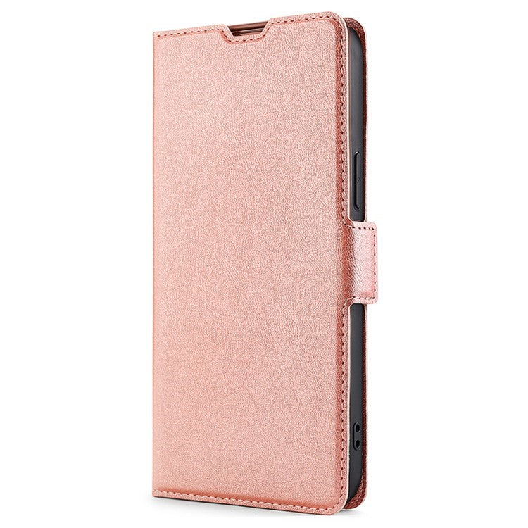 For Motorola Moto X50 Ultra 5G / Edge 50 Ultra 5G Case Card Holder PU Leather Phone Cover - Rose Gold