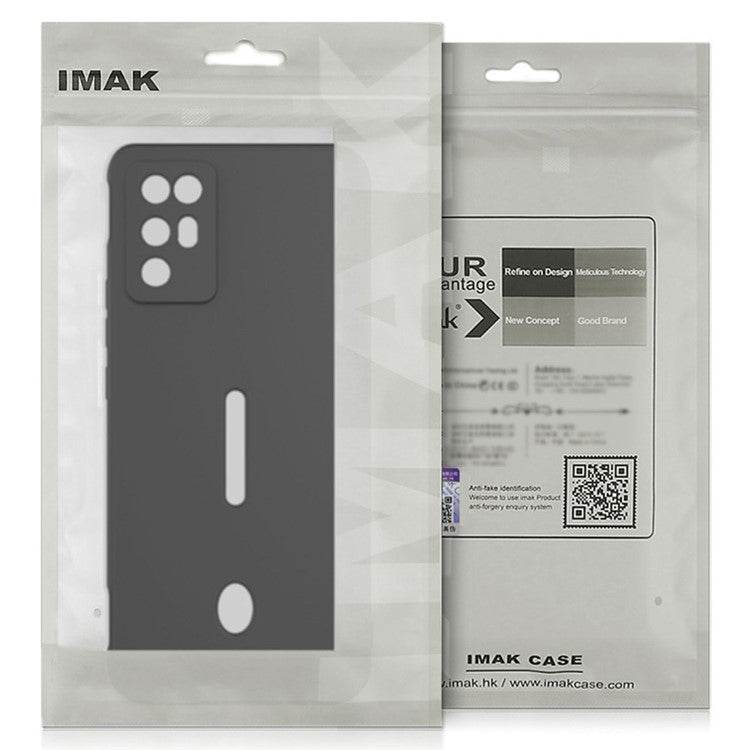 IMAK UC-4 Series for iPhone 16 TPU Case Soft Phone Cover Straight Edge - Red
