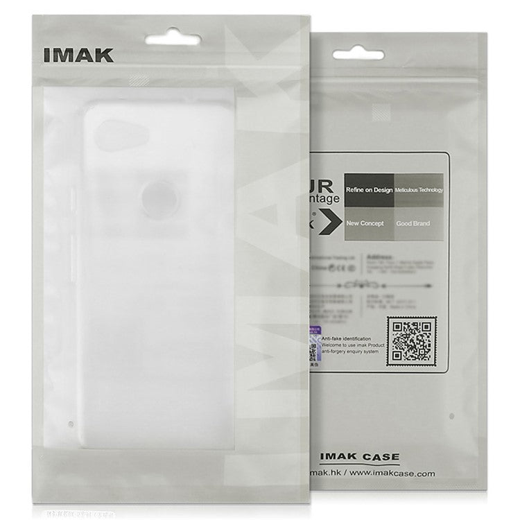 IMAK UX-4 Series for Infinix Note 30 5G / 4G Case Straight Frame Four Corner Shockproof Clear TPU Cover