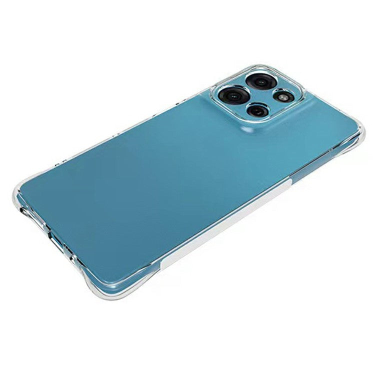 For Motorola Moto G75 5G Clear Phone Case 2.0mm Thickness Shockproof TPU Phone Cover