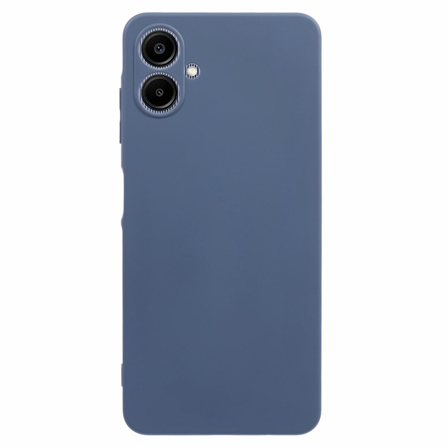 For Samsung Galaxy A06 Case TPU Back Soft Anti-Scratch Fiber Lining Phone Cover - Lavender Grey