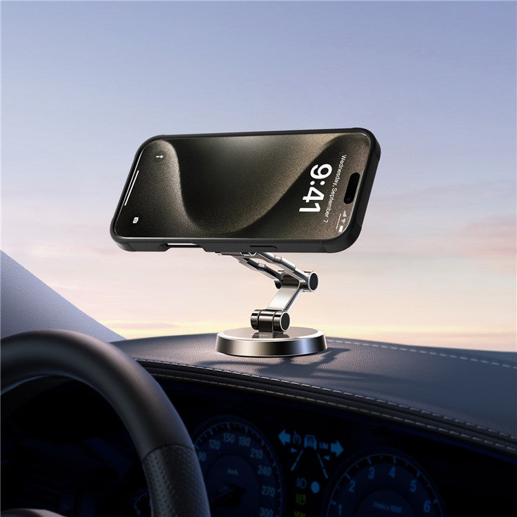 GW20 For iPhone 16 Pro Case Compatible with MagSafe Skin-Touch TPU+PC Kickstand Phone Cover - Black