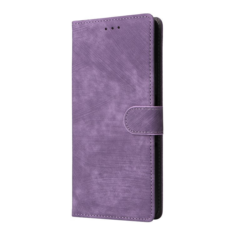 For Motorola Moto G75 5G Wallet Case RFID Blocking PU Leather Cover Stand View - Purple