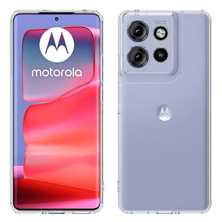 For Motorola Edge 50 Neo 5G / Moto S50 5G / Thinkphone 25 5G Clear Phone Case TPU+Acrylic Shockproof Phone Back Cover