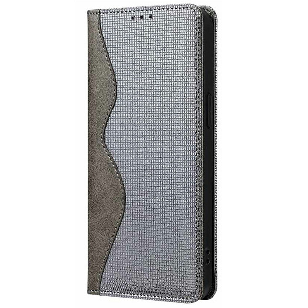 For Samsung Galaxy A16 5G / A16 4G Leather Case Wallet Stand Phone Cover with RFID Blocking - Grey