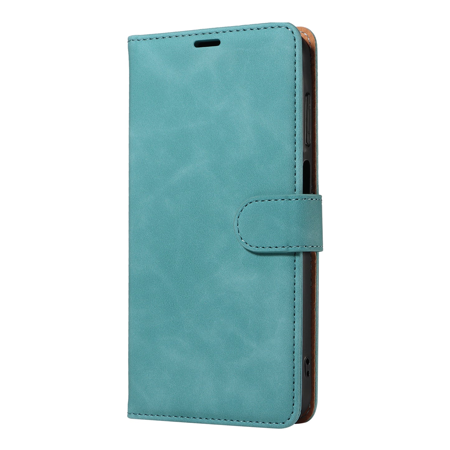 For Samsung Galaxy A16 5G / 4G Case with Thickened Strap RFID Blocking Wallet Stand Leather Flip Phone Cover - Green