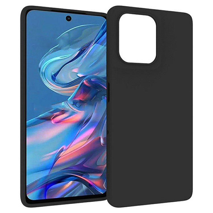 WANLONFENG MS Series for Motorola Moto G75 5G TPU Case Matte Cover with Screen Film (Big Lens Hole)