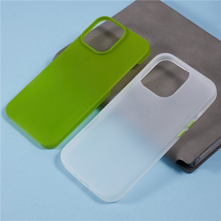 For iPhone 16 Pro Case Detachable TPU Shockproof Phone Cover - Green
