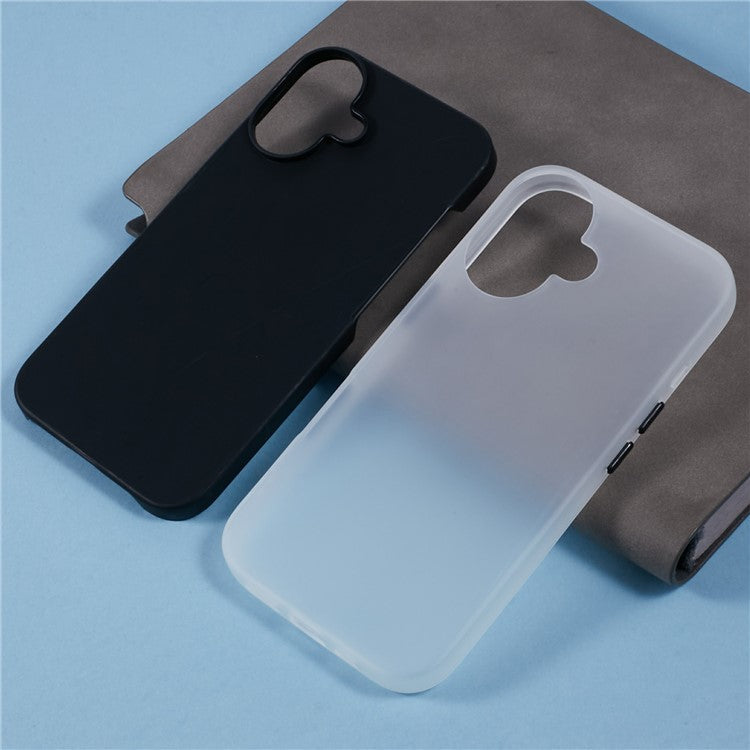 For iPhone 16 Case Detachable TPU Shockproof Phone Cover - Grey