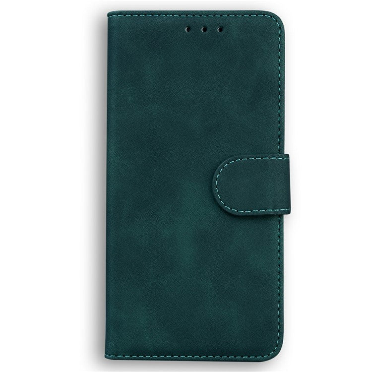 For Infinix Hot 50i 4G / Smart 9 4G Case Solid Color Leather Wallet Phone Cover - Green