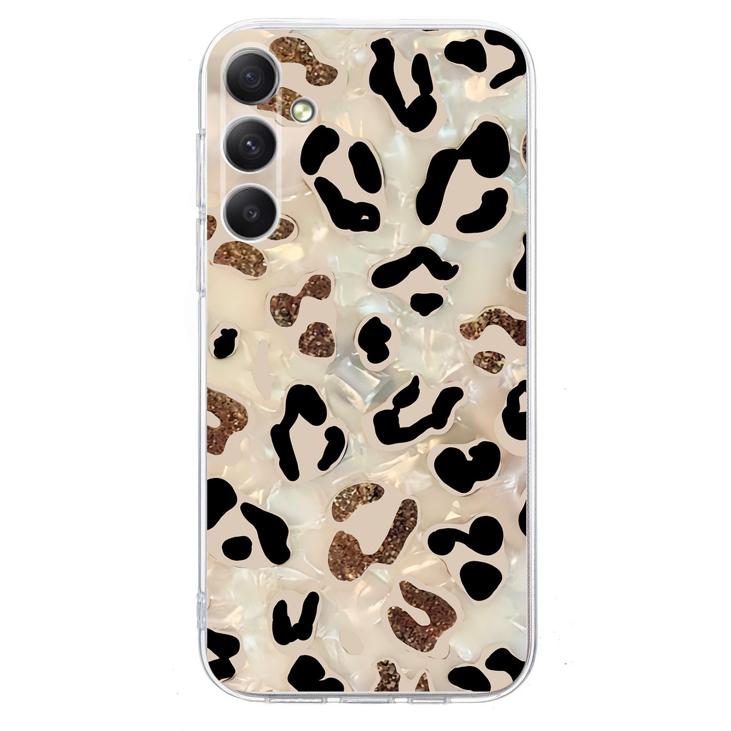 For Samsung Galaxy A16 5G / 4G Case Pattern Printing Shockproof Soft TPU Phone Cover - Leopard Print