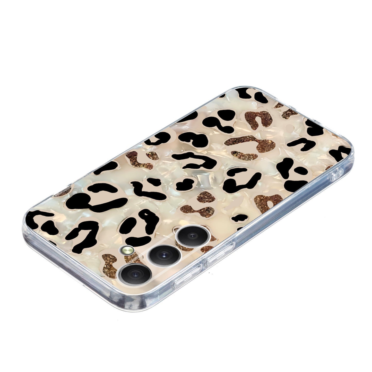 For Samsung Galaxy A16 5G / 4G Case Pattern Printing Shockproof Soft TPU Phone Cover - Leopard Print