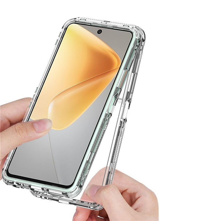 For Infinix Hot 50 4G Case Anti-Scratch Acrylic+TPU Clear Phone Cover