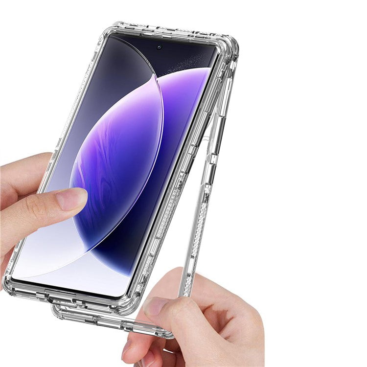 For Infinix Zero 40 4G / 5G Case Anti-Scratch Acrylic+TPU Clear Phone Cover