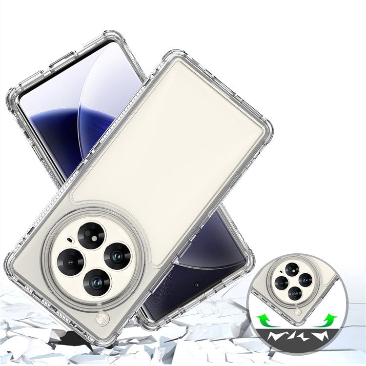 For Infinix Zero 40 4G / 5G Case Anti-Scratch Acrylic+TPU Clear Phone Cover