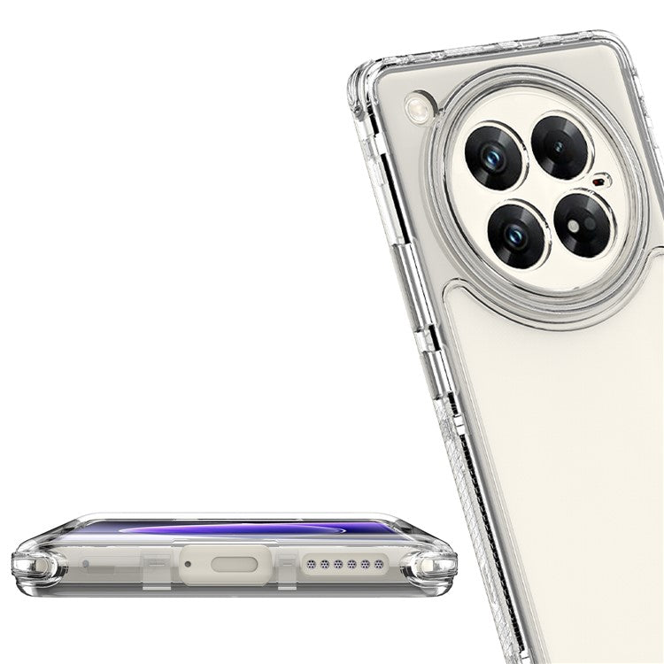 For Infinix Zero 40 4G / 5G Case Anti-Scratch Acrylic+TPU Clear Phone Cover