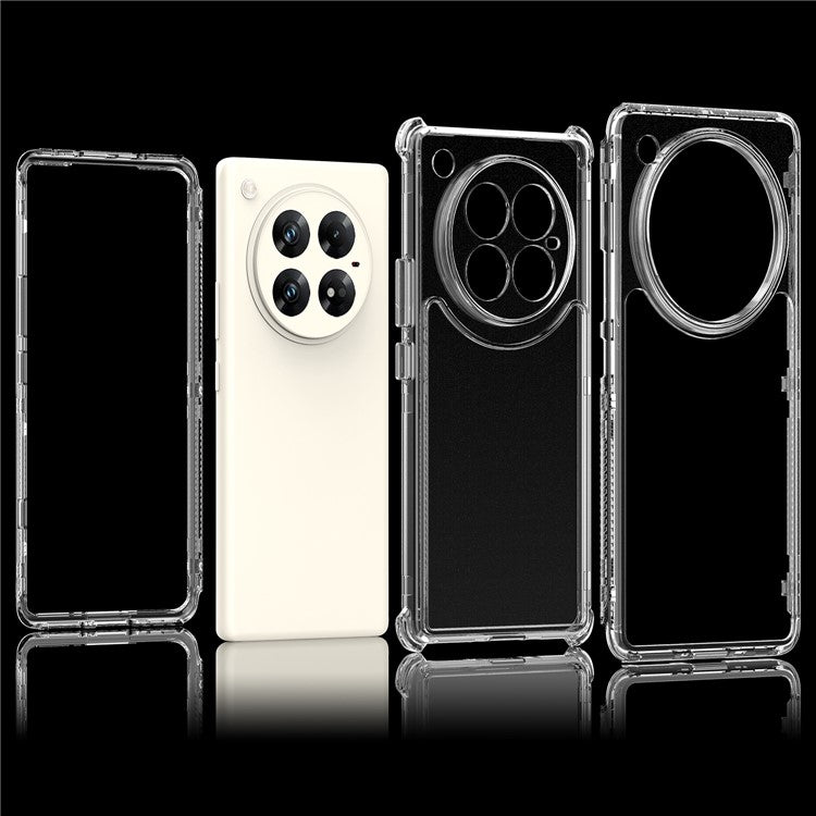 For Infinix Zero 40 4G / 5G Case Anti-Scratch Acrylic+TPU Clear Phone Cover